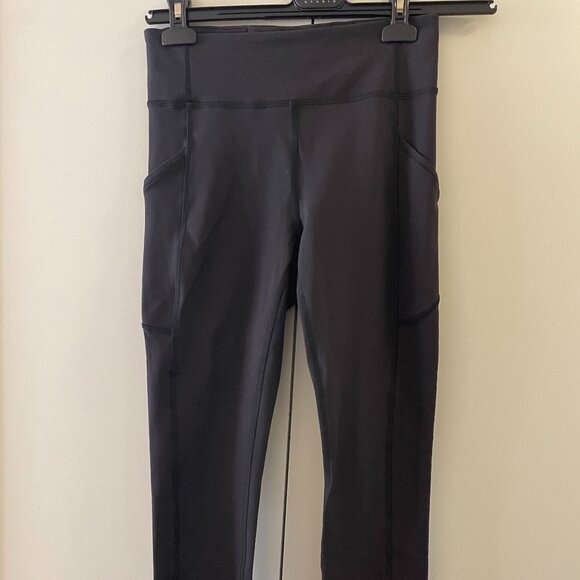 Lululemon Power Thru High-Rise Tight 25" Black‎ size 6 excellent condition - Picture 6 of 10